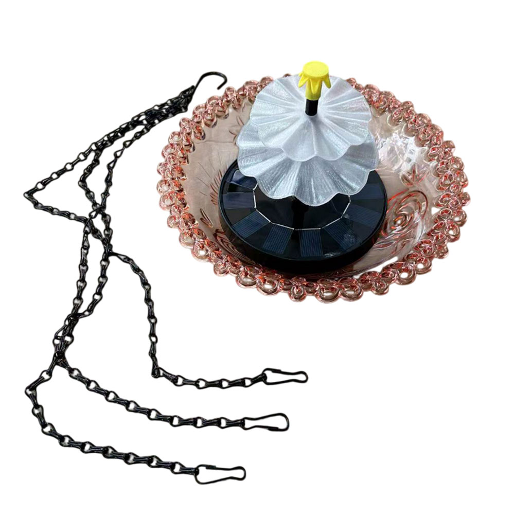 Solar Bird Bath Fountain with  - Bonsai Garden Backyard recension och pris