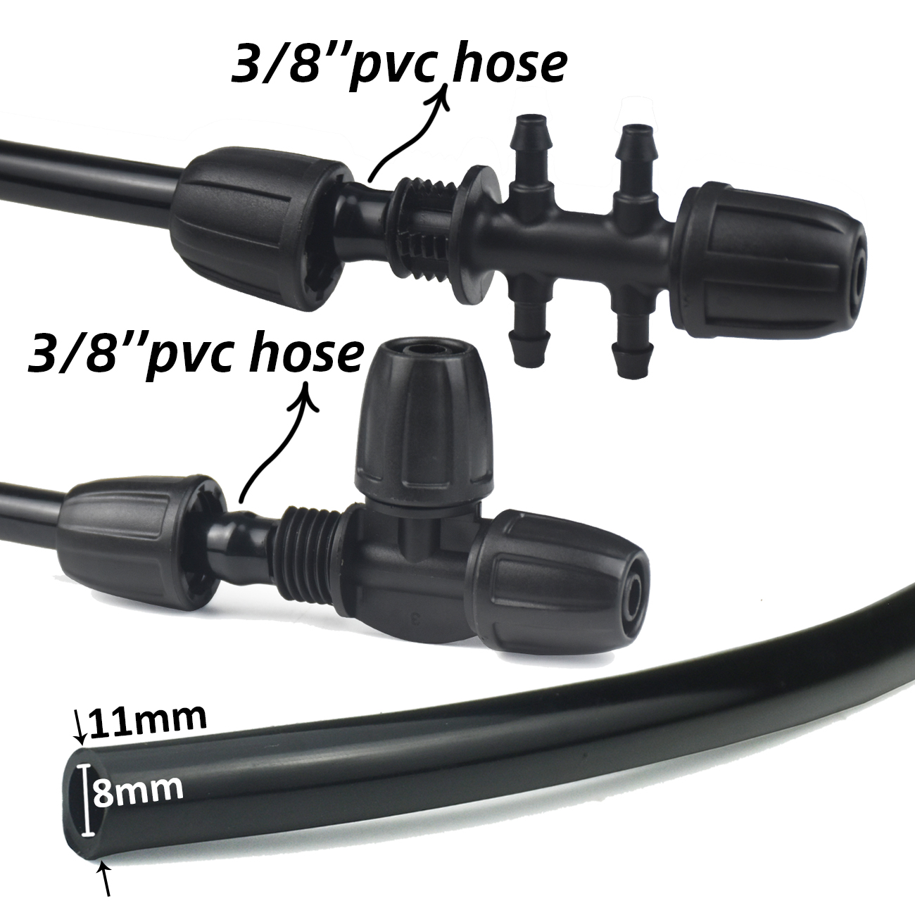 5-25M 3/8''pvc Hose Drip Irrig - Bonsai Garden Youtube recension och pris