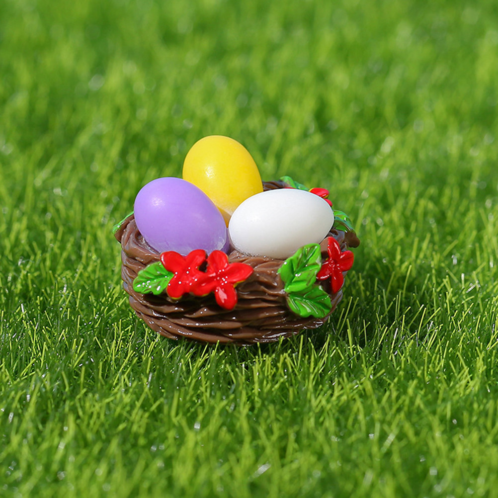13Pcs Resin Easter Bunny Egg M - Bonsai Garden Display recension och pris