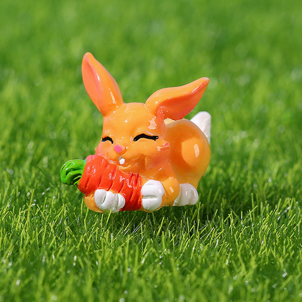 13Pcs Resin Easter Bunny Egg M - Bonsai Garden Display recension och pris