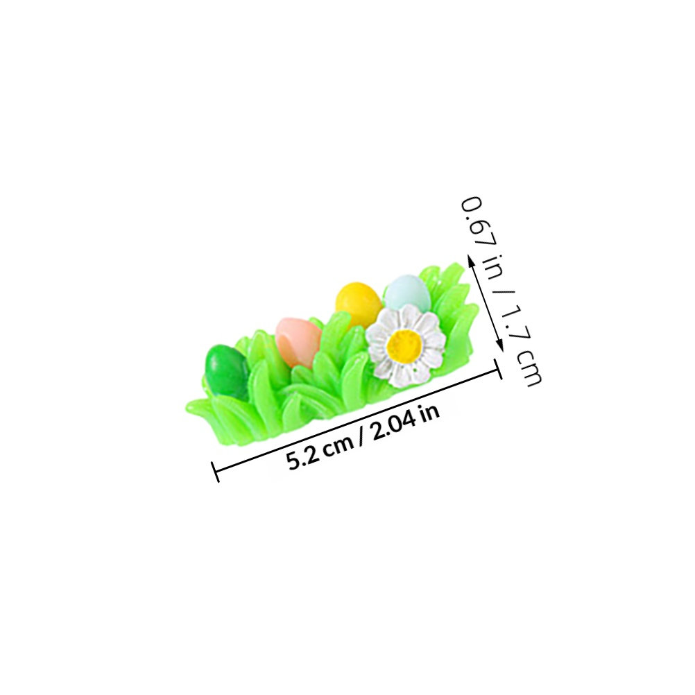 13Pcs Resin Easter Bunny Egg M - Bonsai Garden Display recension och pris