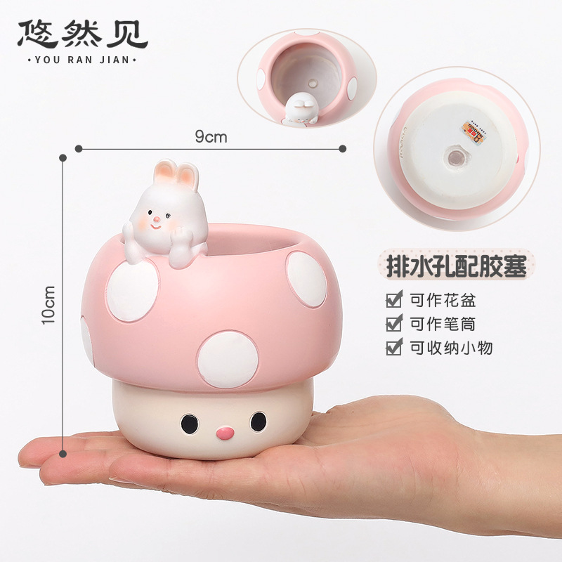 Cartoon Cute Mushroom Succulen - Bonsai Garden Youtube recension och pris