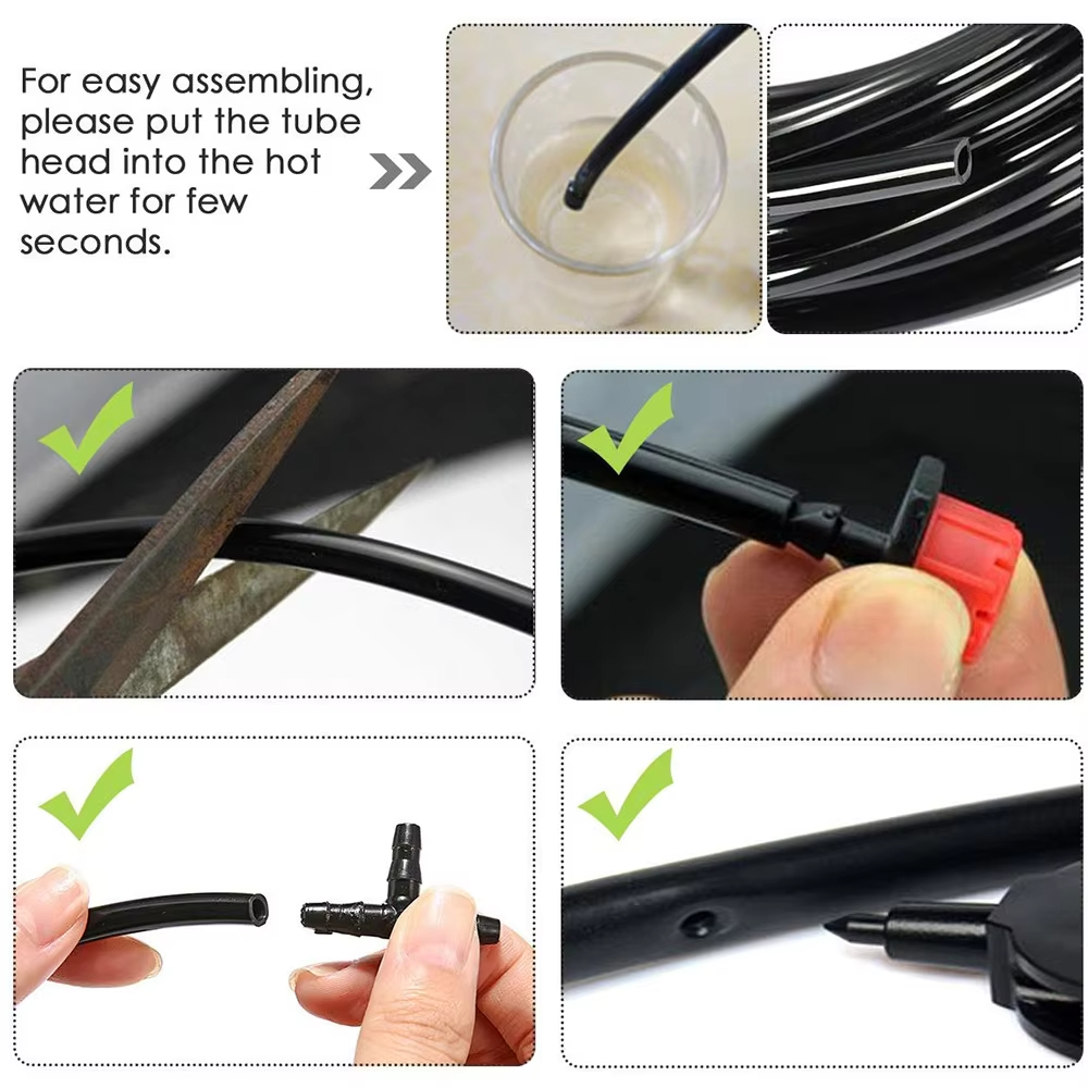 Garden Watering 4/7mm Hose PVC - Bonsai Garden Youtube recension och pris