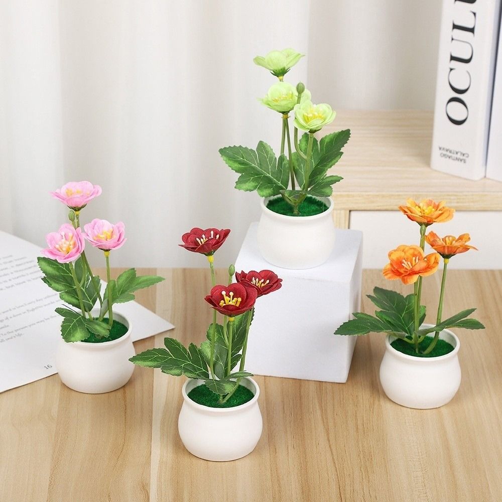 Plum Blossom Plant Artificial  - Bonsai Garden Display recension och pris