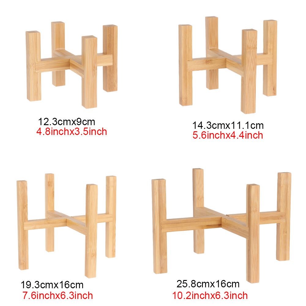 Bonsai Display Stand Bamboo Tr - Bonsai Garden Display recension och pris