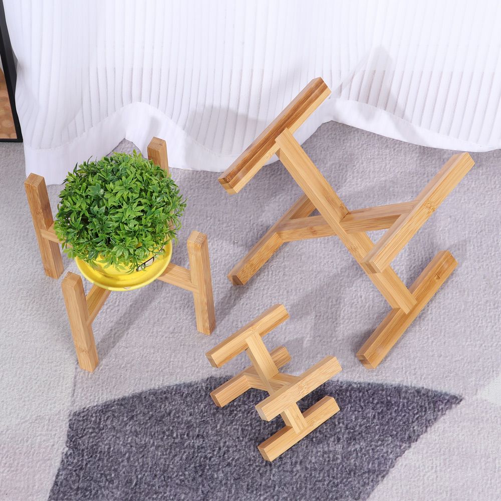 Bonsai Display Stand Bamboo Tr - Bonsai Garden Display recension och pris