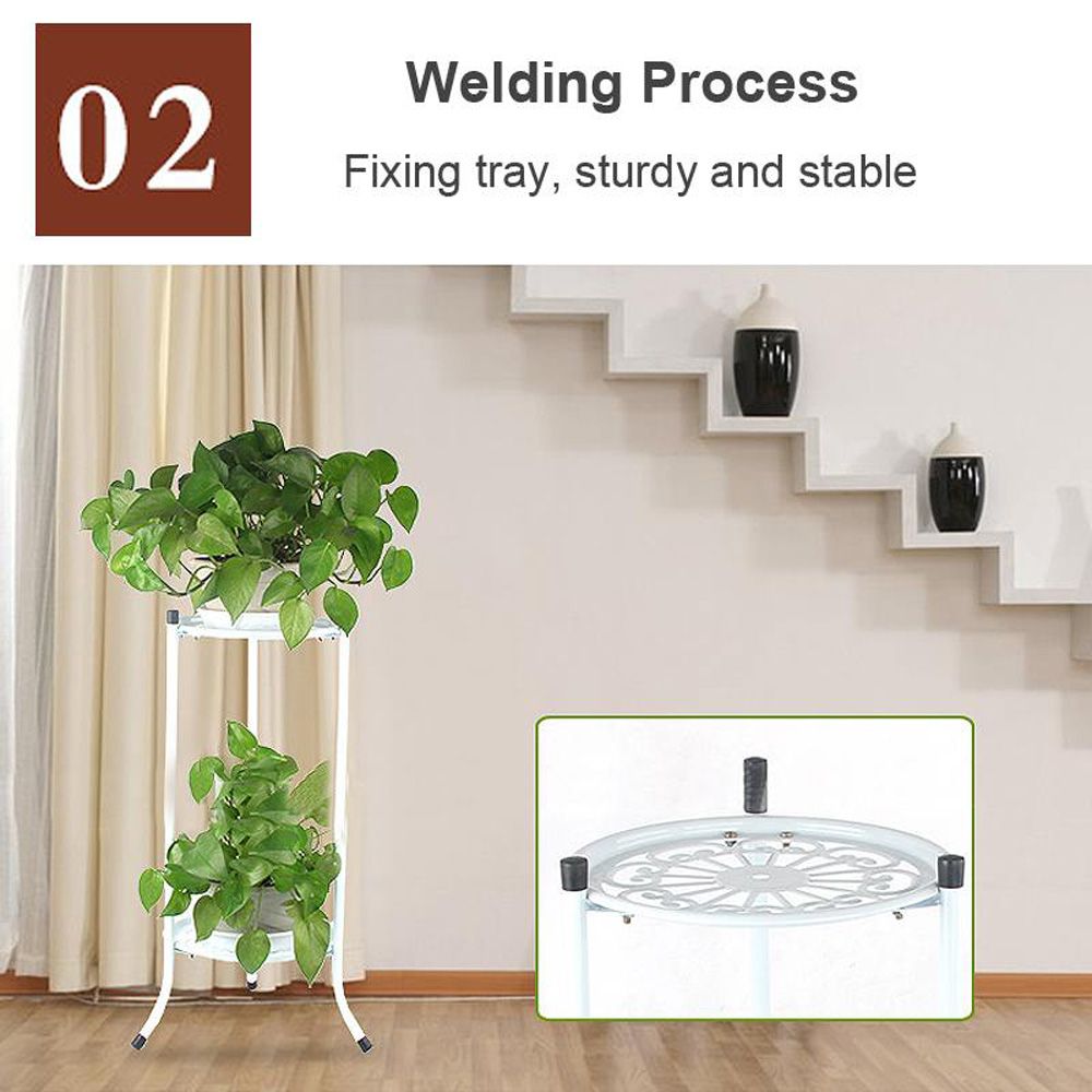 2 Tier Elegant Planter Display - Bonsai Garden Display recension och pris