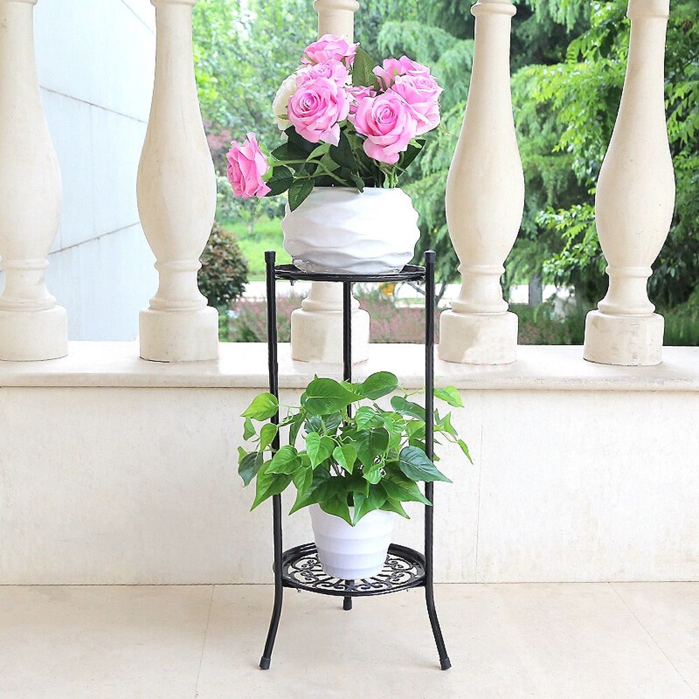 2 Tier Elegant Planter Display - Bonsai Garden Display recension och pris