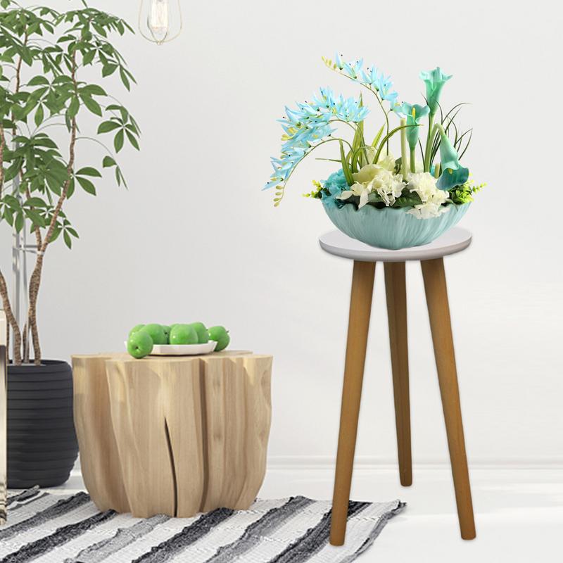 Wood Flower Pot Bonsai Rack Ho - Bonsai Garden Display recension och pris